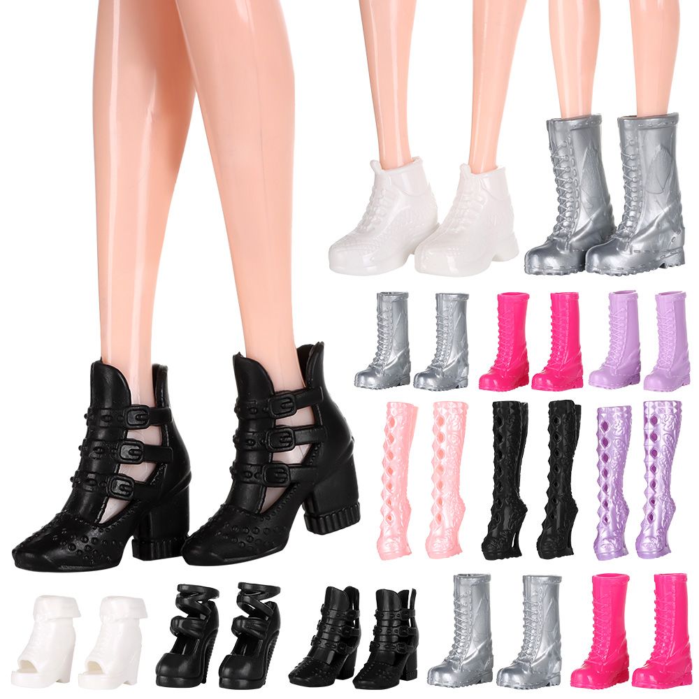 Sneaker Care Accessories - 1Pair Doll Shoes Long Knees Boots