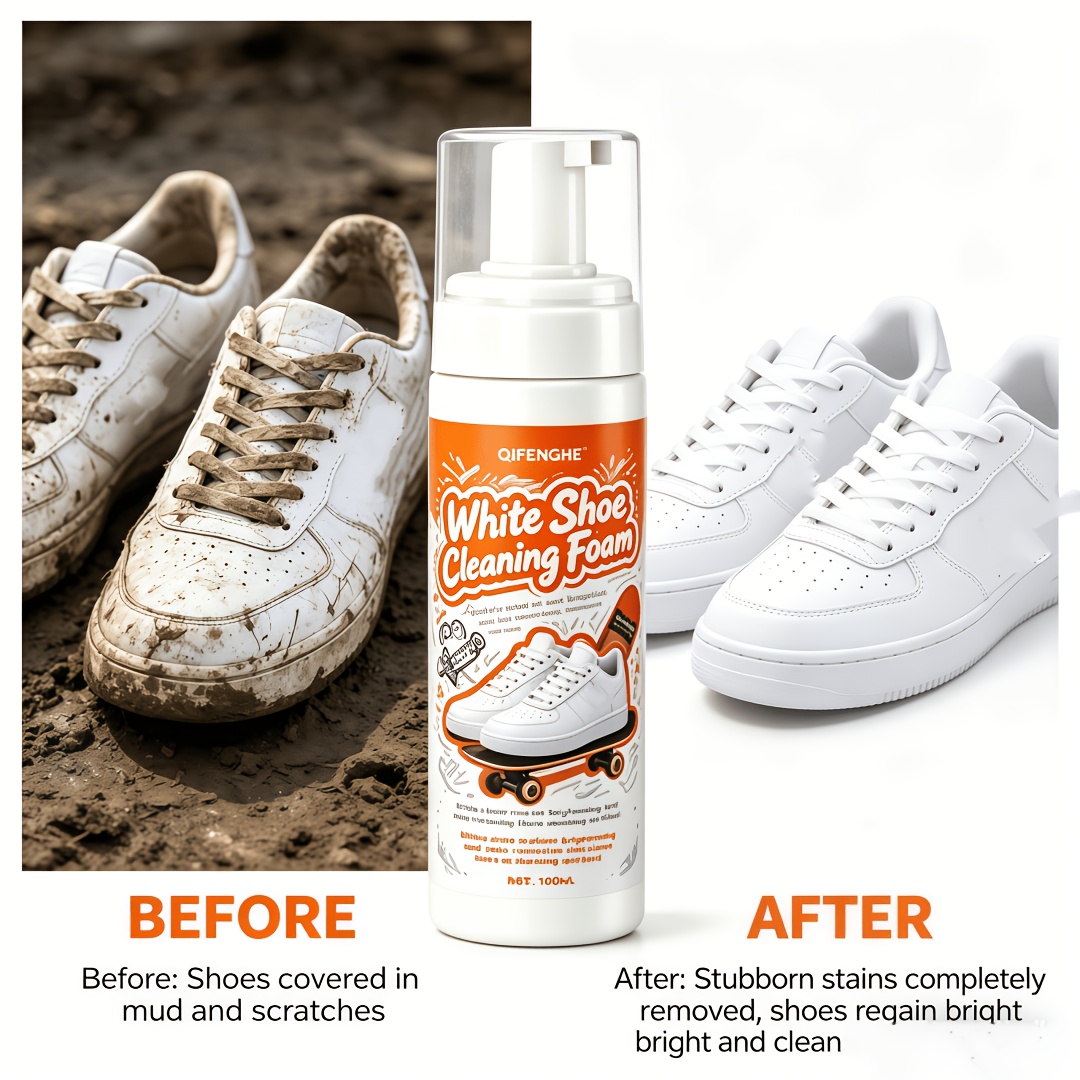 Portable No Rinse White Shoe C - Sneaker Cleaner recension och pris