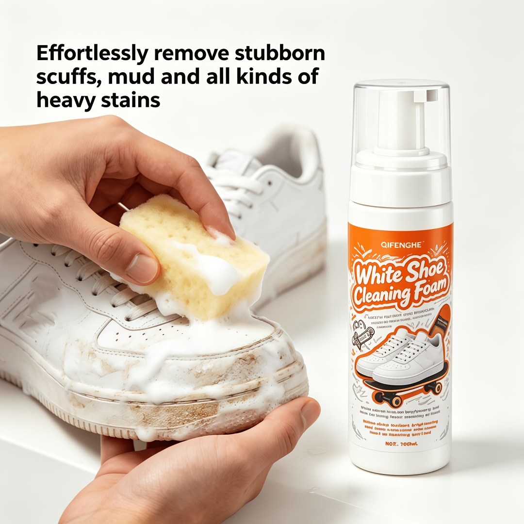 Portable No Rinse White Shoe C - Sneaker Cleaner recension och pris