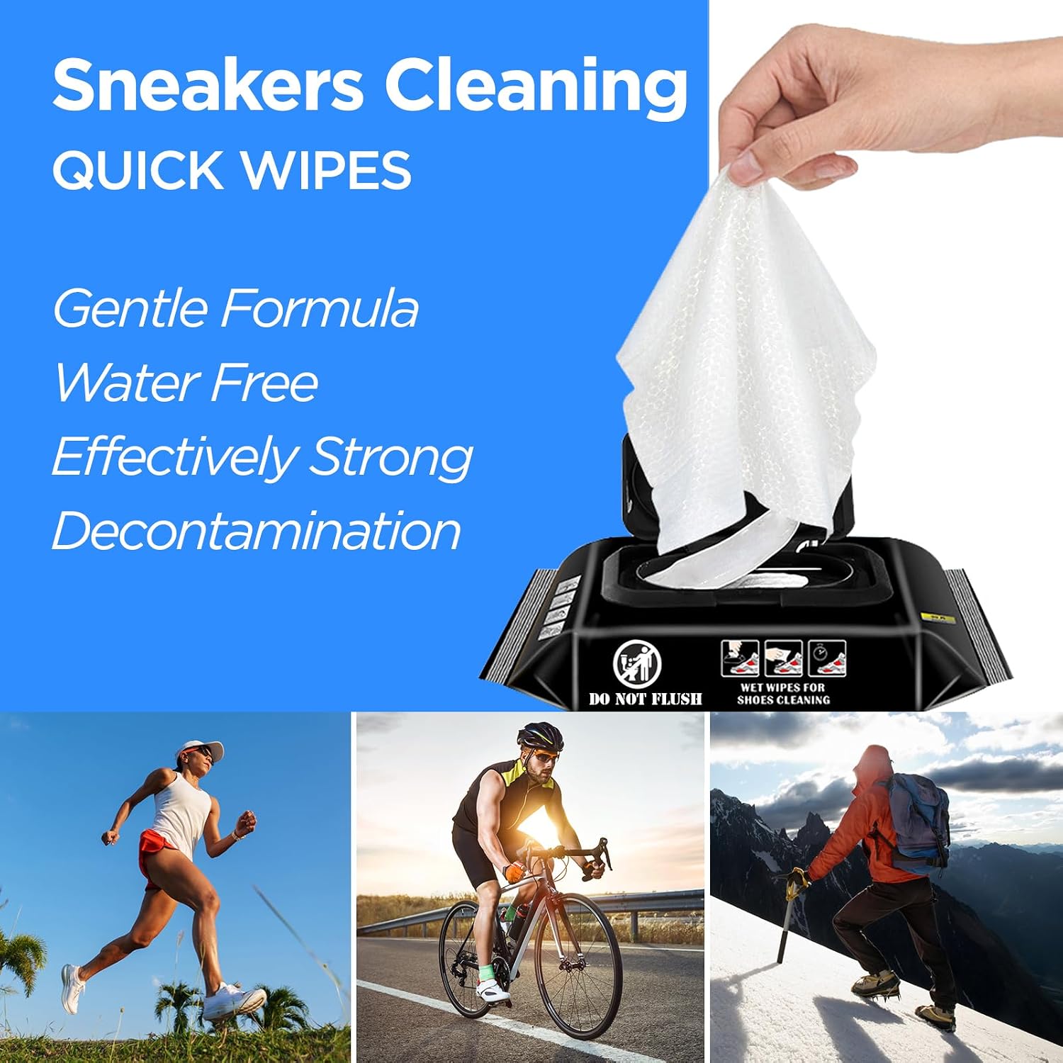 Shoe Wipes 2 Pack 60 Pcs Sneak - Sneaker Cleaner recension och pris