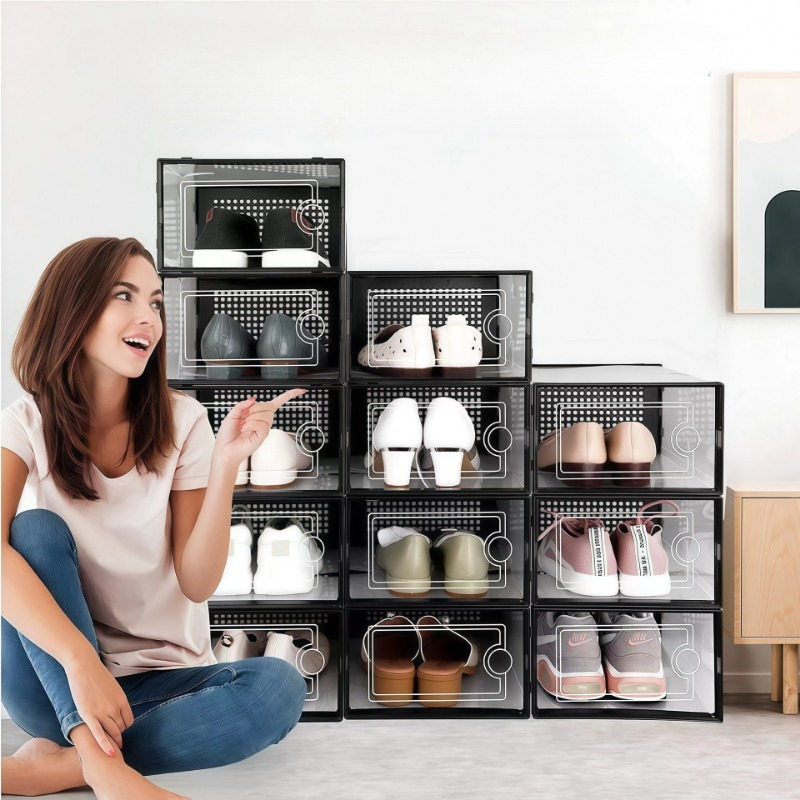 Stackable Shoe Storage Boxes,  - Sneaker Case recension och pris