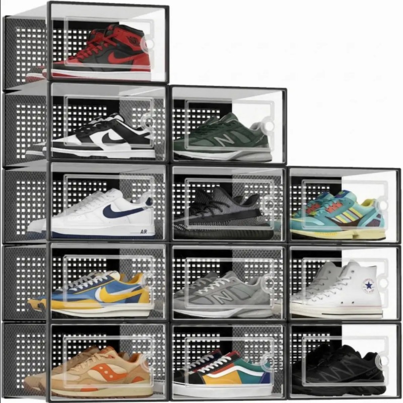 Stackable Shoe Storage Boxes,  - Sneaker Case recension och pris