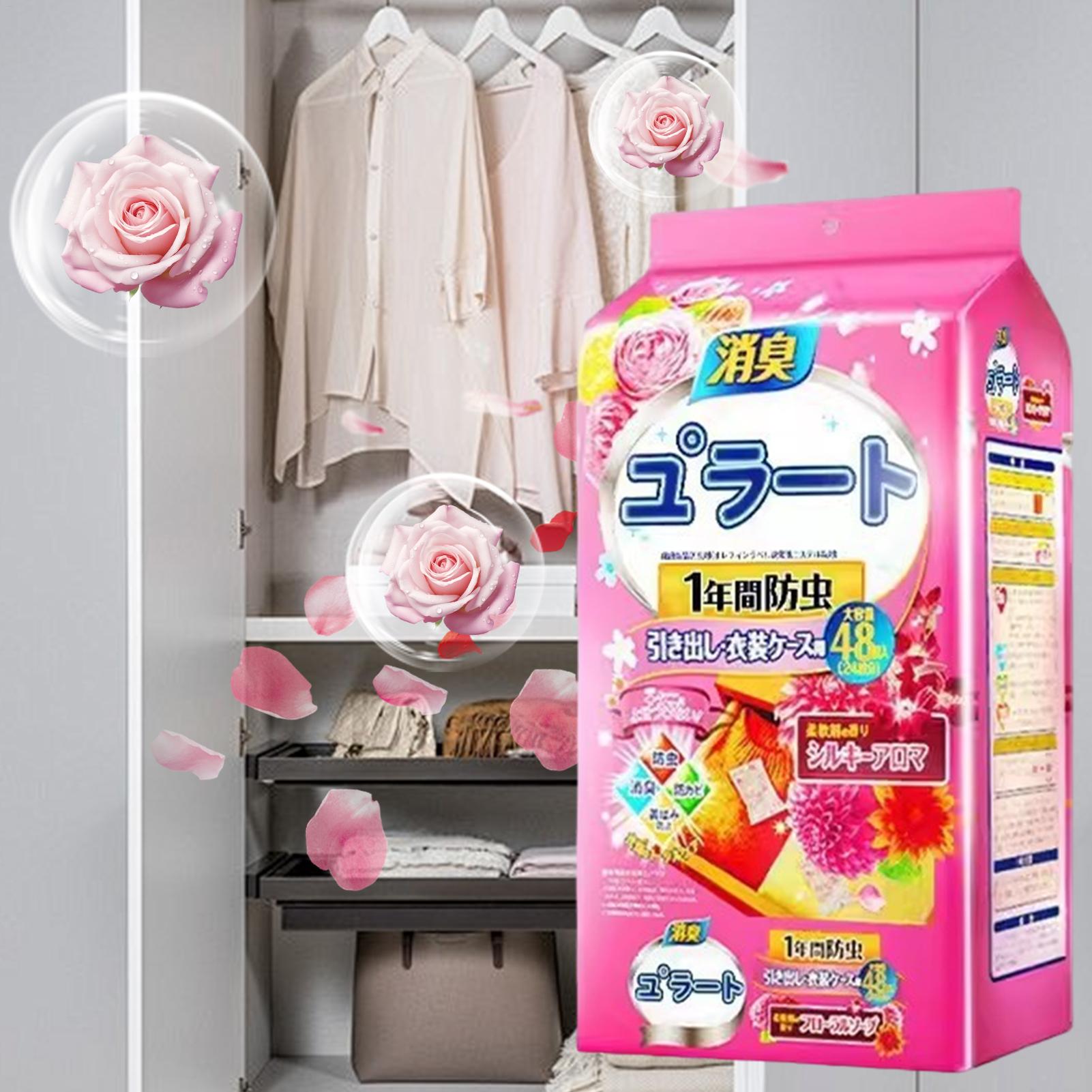 Closet Scent Bags 48pcs Insect - Shoe Deodorizer Ball recension och pris