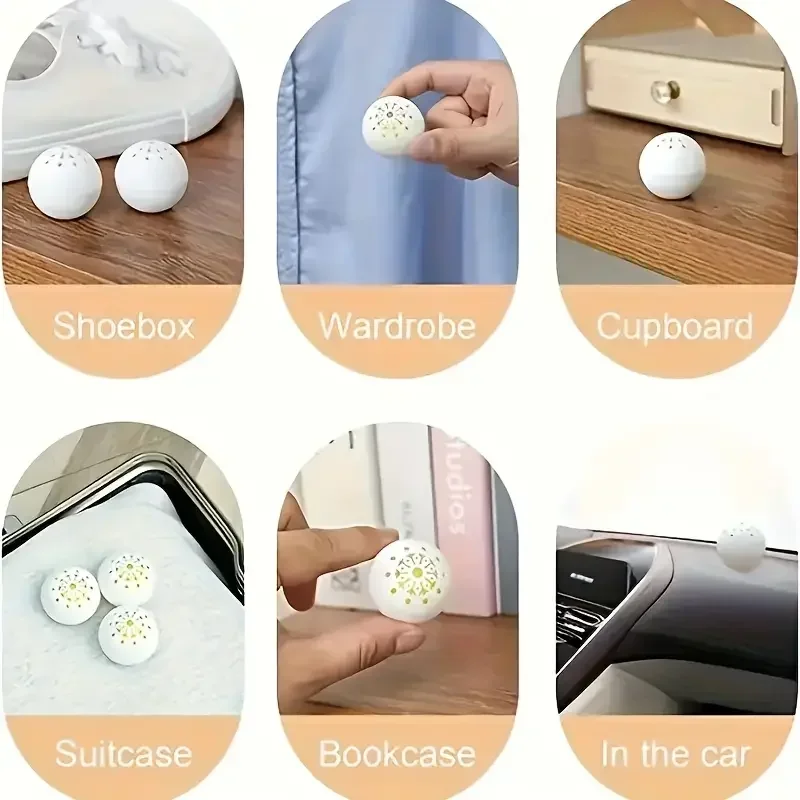 6/12/18pcs Household Shoes And - Shoe Deodorizer Ball recension och pris