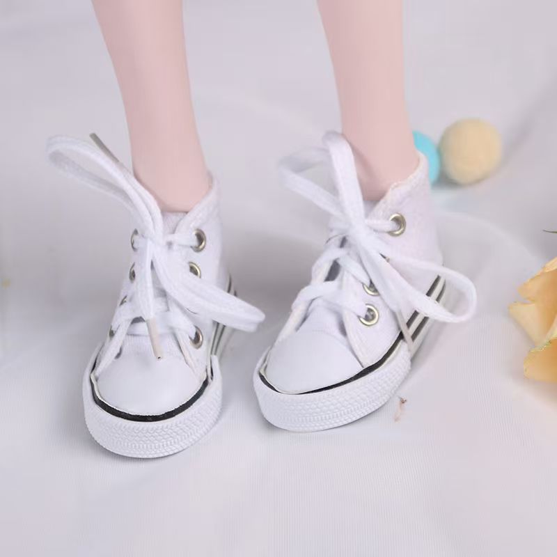 1 Pair 7.5cm Canvas Shoes for  - Sneaker Care Accessories recension och pris