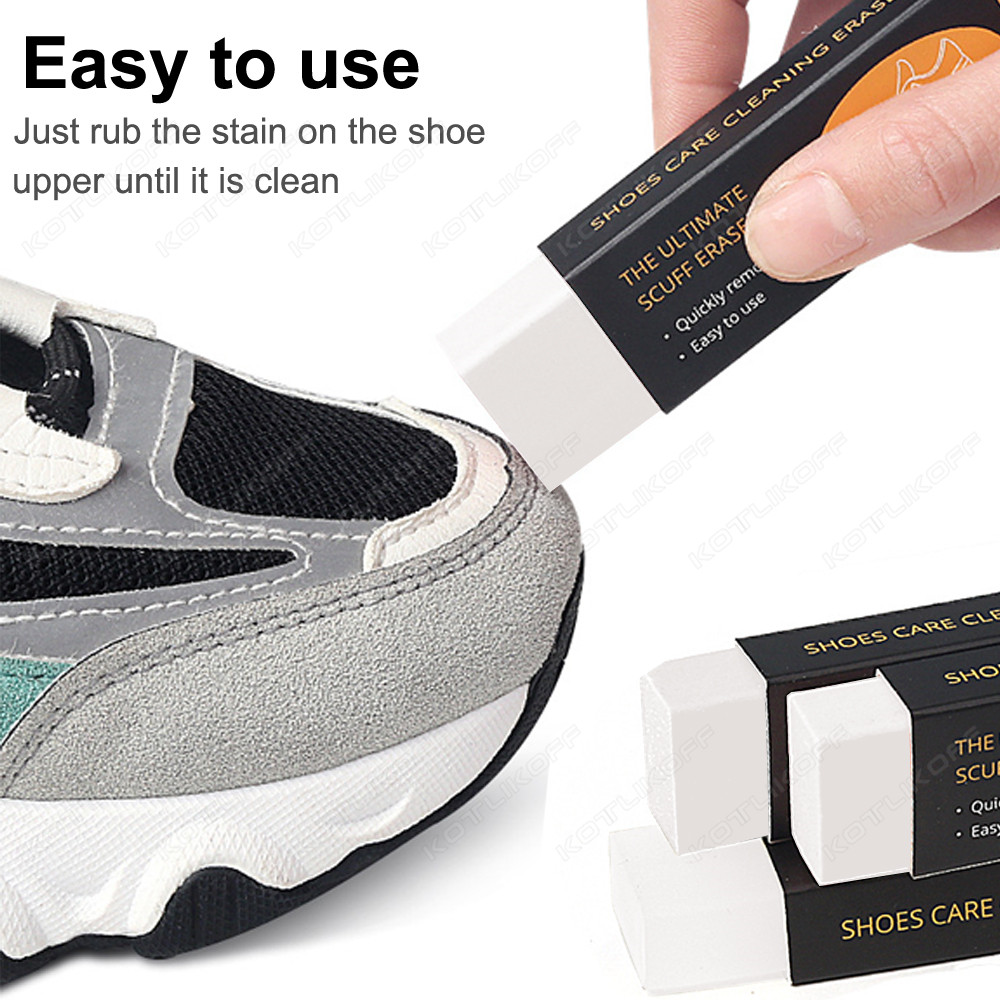 Eraser Shoe Brush Rubber Block - Sneaker Care Suede recension och pris