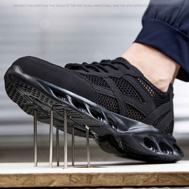 Breathable Men Work Safety Sho - Sneaker Care recension och pris