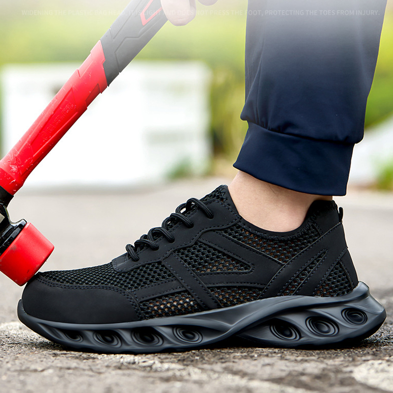 Breathable Men Work Safety Sho - Sneaker Care recension och pris