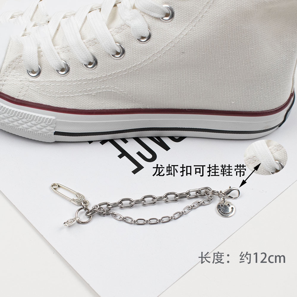 1pcs chain canvas sneakers sho - Sneaker Case recension och pris