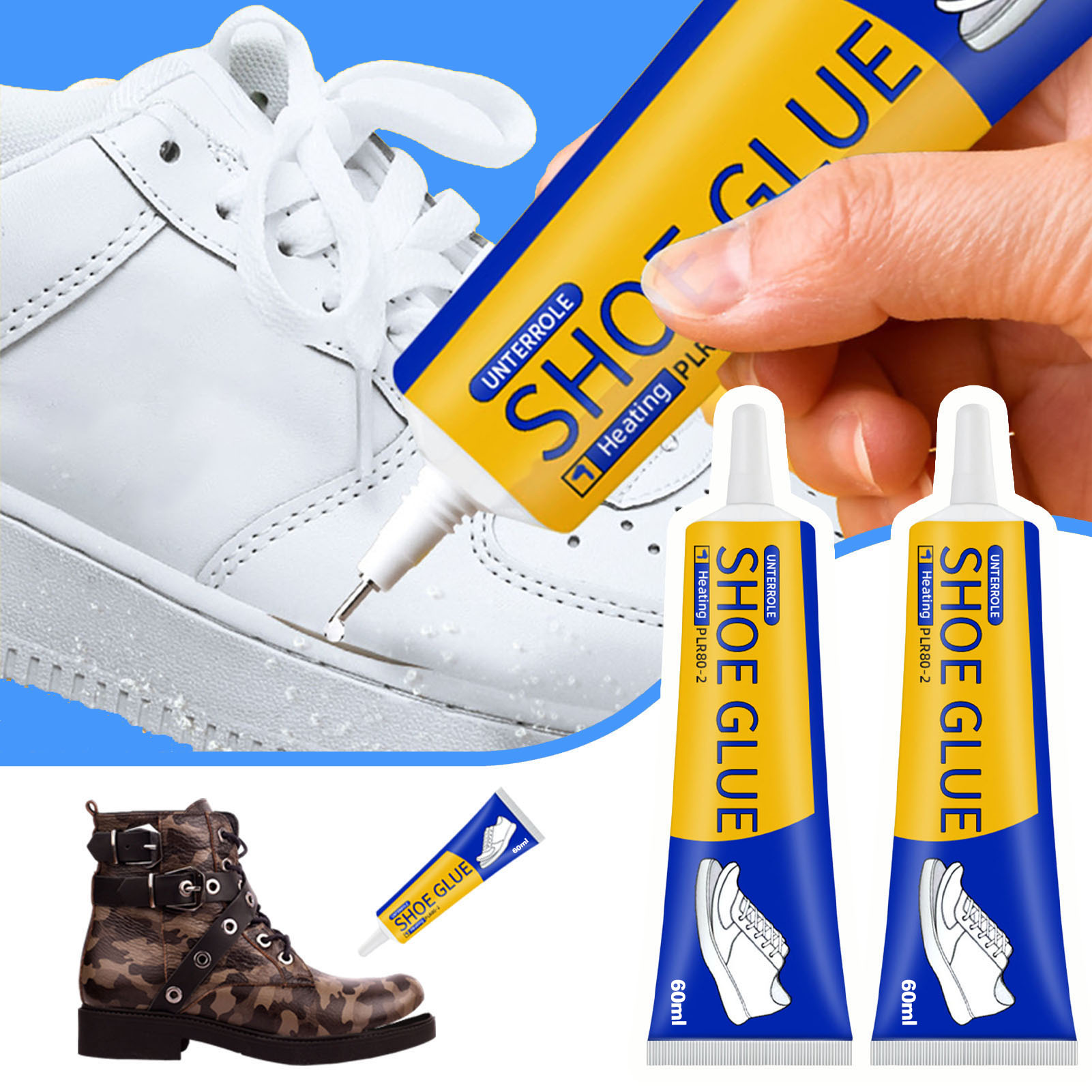 1/2/3pcs 60ml Strong Shoe Adhe - Sneaker Care recension och pris