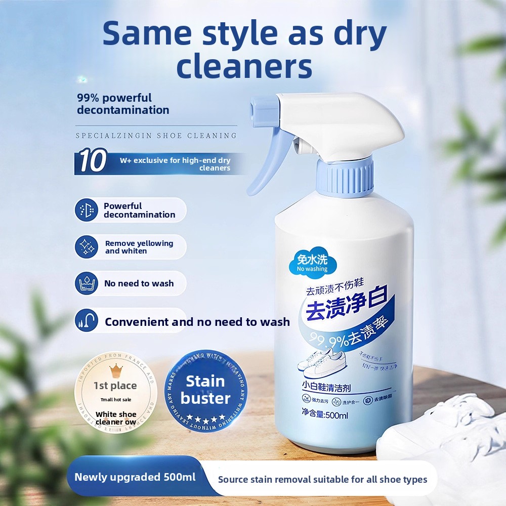 500ml white shoe cleaner no cl - Sneaker Care Suede recension och pris